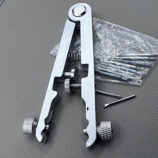 Bracelet spring bar plier remover with 8 pins for watch strap repair by BG 6825