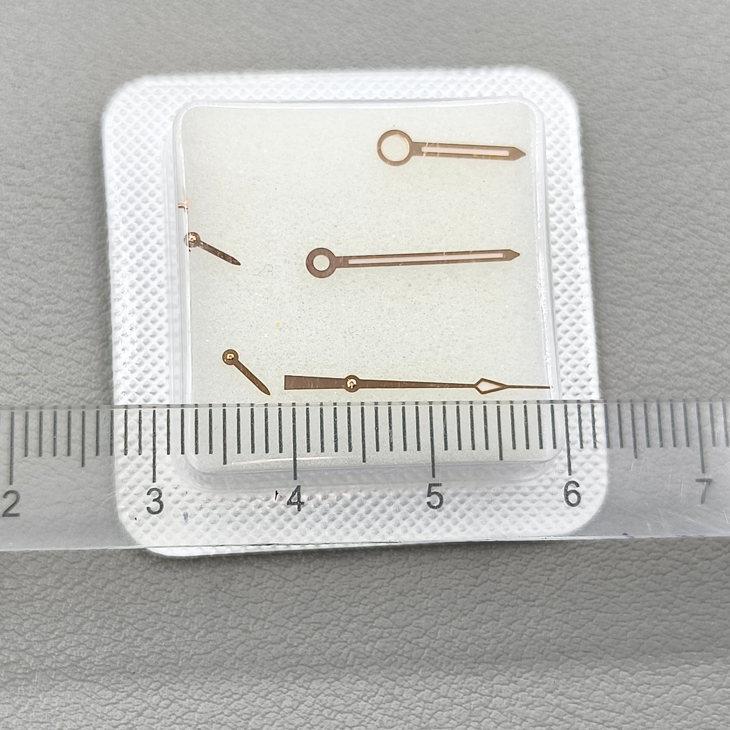 Rose Golden Trim 6Pins Watch Hands for Speedmaster/Seamaster ETA/Dandong 7750