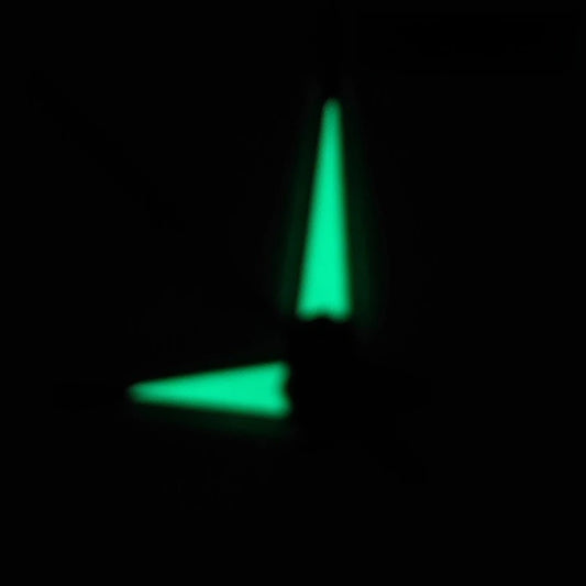 Black Tone Watch Hands with C3 Green Lume for NH34 NH35 NH36 Sports Watch Mod