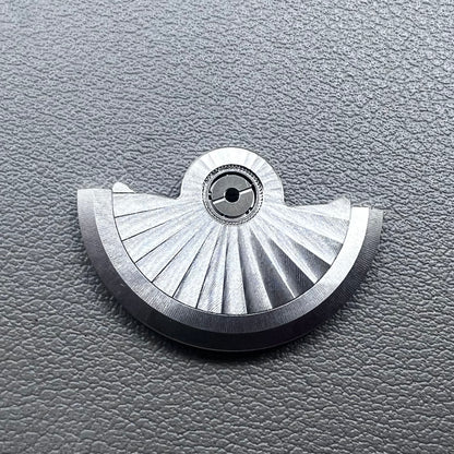 No Hollow Silver Radial Pattern Rotor, Seiko NH34 NH35 NH36 NH38 Compatible Watch Accessory