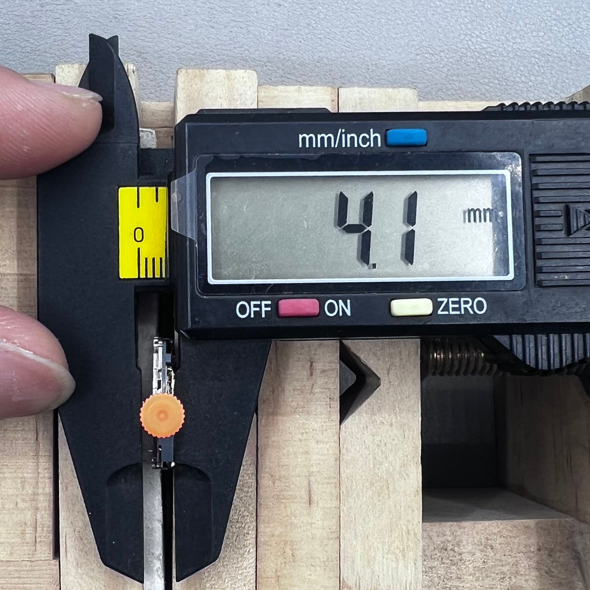 Japan Miyota 1L45 quartz movement with small second hand, precise watch accessory for repair and customization.