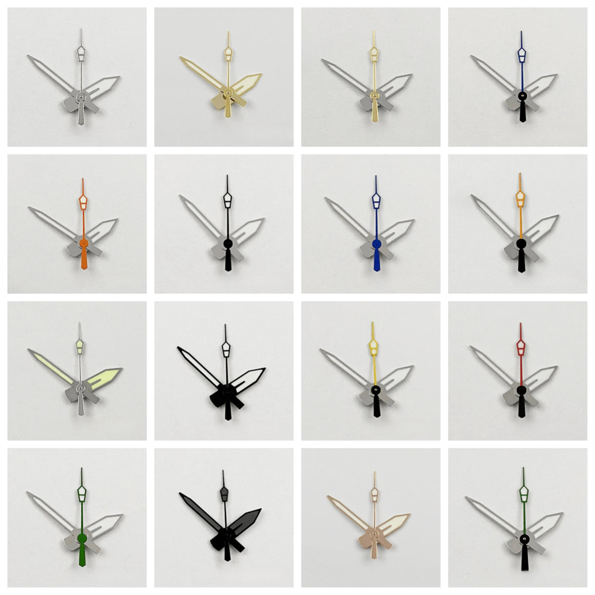 C3 Green Luminous Watch Hands Pointers for NH35 NH36 NH38 NH39 NH70 NH72
