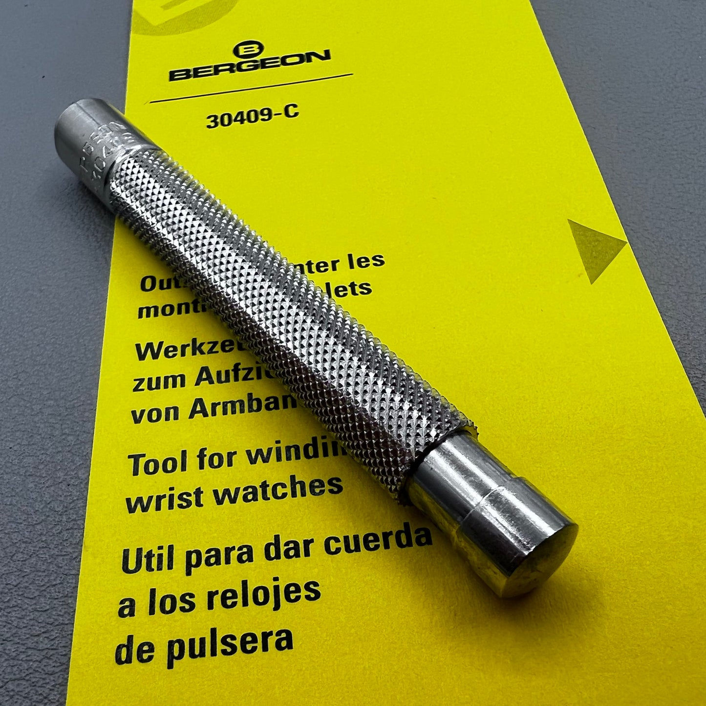 Swiss Bergeon 30409-C Watch Winding Winder Suits Buttons 4-6 mm