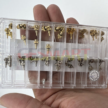 Flower head push crown refill for pocket watches, Watch Parts brand, model 619PCFLG.