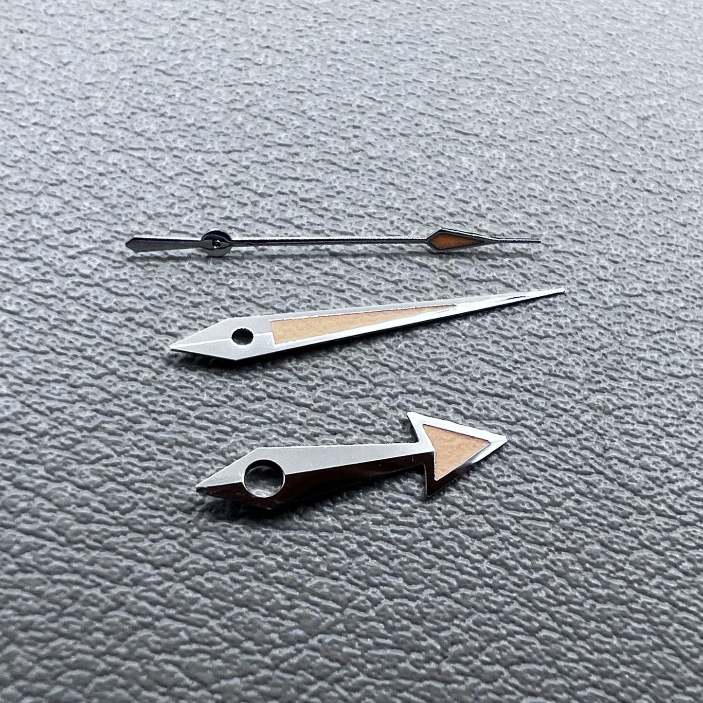 Sharp End green luminous watch hands set for NH35A NH36A movement, enhances visibility in low light.