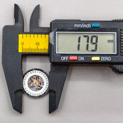 Japan Hattori Epson VX12 VX12E Watch Quartz Movement Date@3 3 Hands