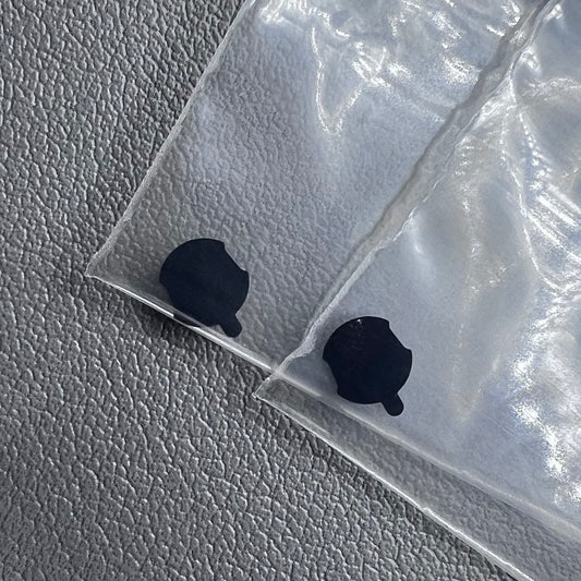 Set of 2 electronic insulation sheets designed for Omega 1456 watch movement, ensuring protection and durability.