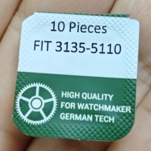 10 PIECES Screws of Watch Case Casing Clamp for RLX3135 Movement #3135-5110