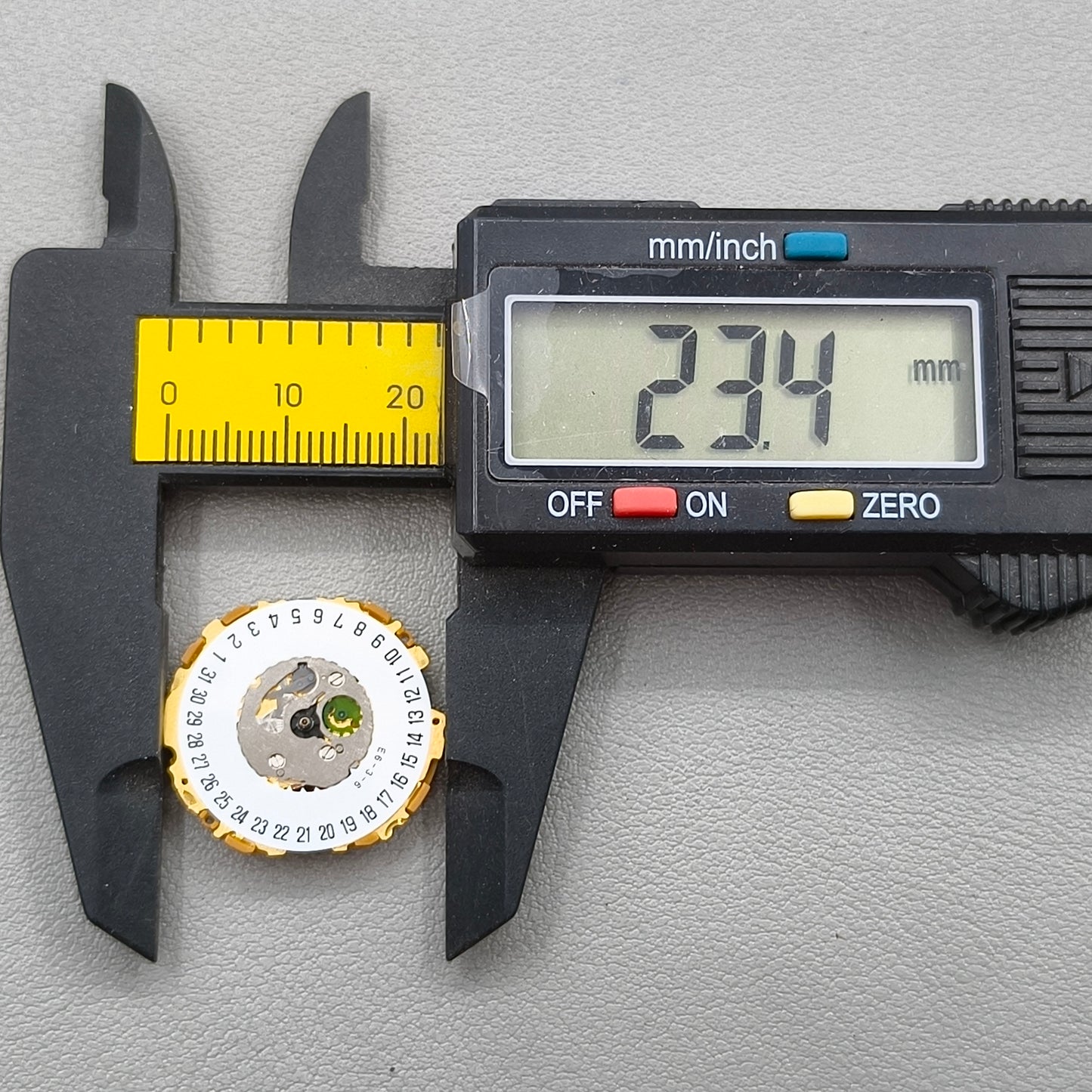 Japan Miyota 9U13 Quartz Movement Date@6 White Disk