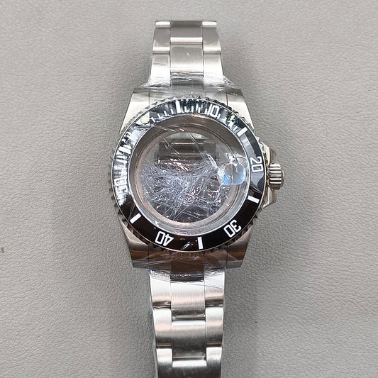 Glass Bottom 40mm Watch Case For Nh35 Nh34/36/38 Eta 2824 Miyota 8215 Submariner