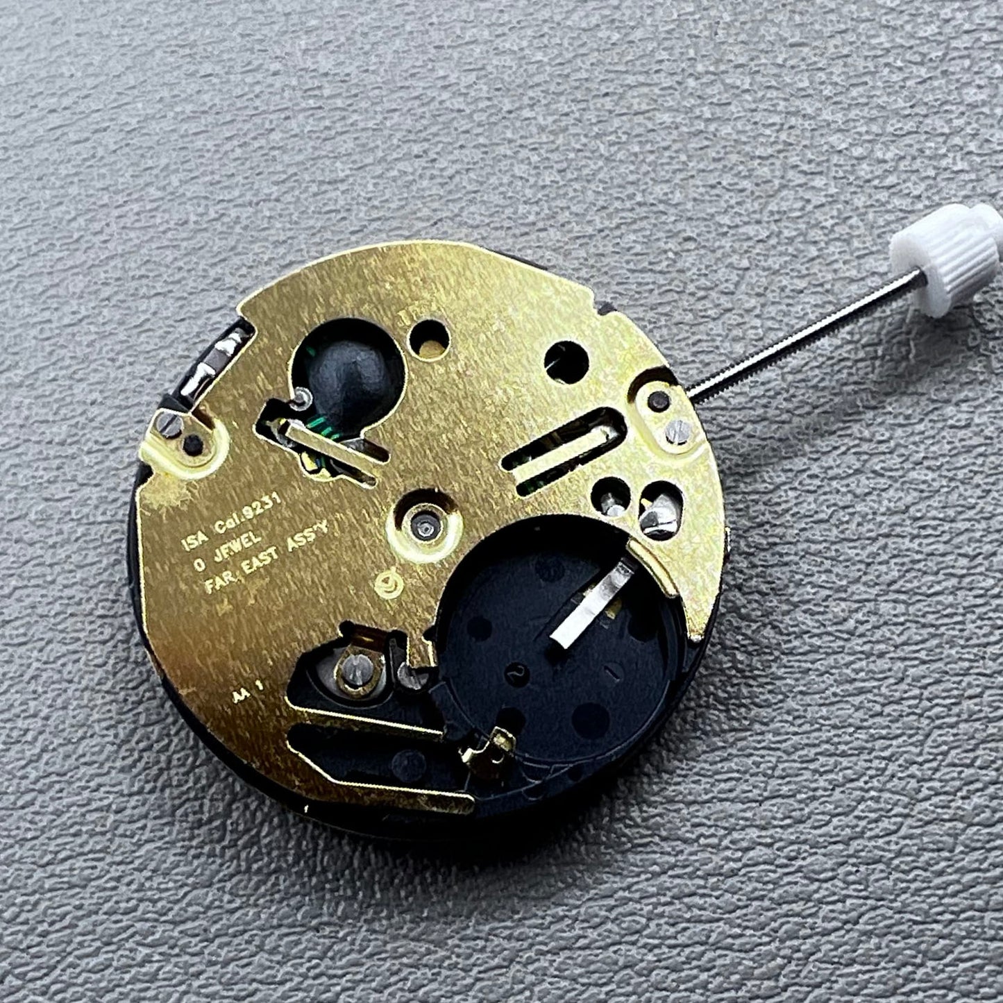 Swiss ISA 9231 Watch Quartz Movement Star Moon Phase@6