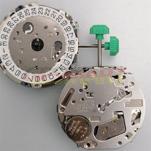 Japan Made Miyota FS01 3 EYES Chronograph Quartz Watch Movement Date At 4