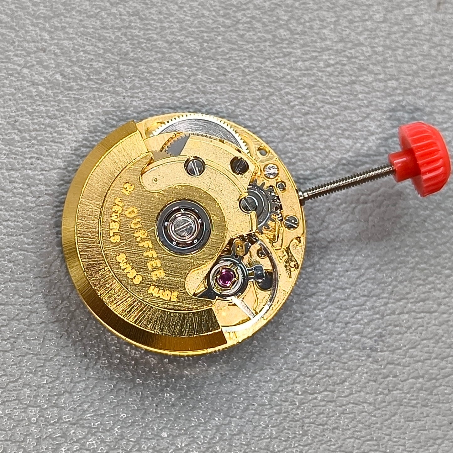 China Made Replacement ETA 2671 Movement Golden Mechanical Movement Date@3