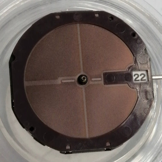Original Japan Made E111 Solar Movement Single Calendar Date At 3 Watch Part