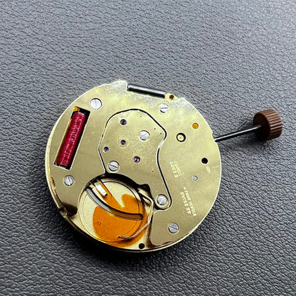 Swiss Ronda 6003B Quartz watch movement with 4 jewels and golden finish for precise timekeeping