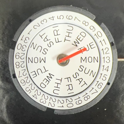 Swiss Made ISA 317 double calendar quartz watch part for precise timekeeping in accessories.