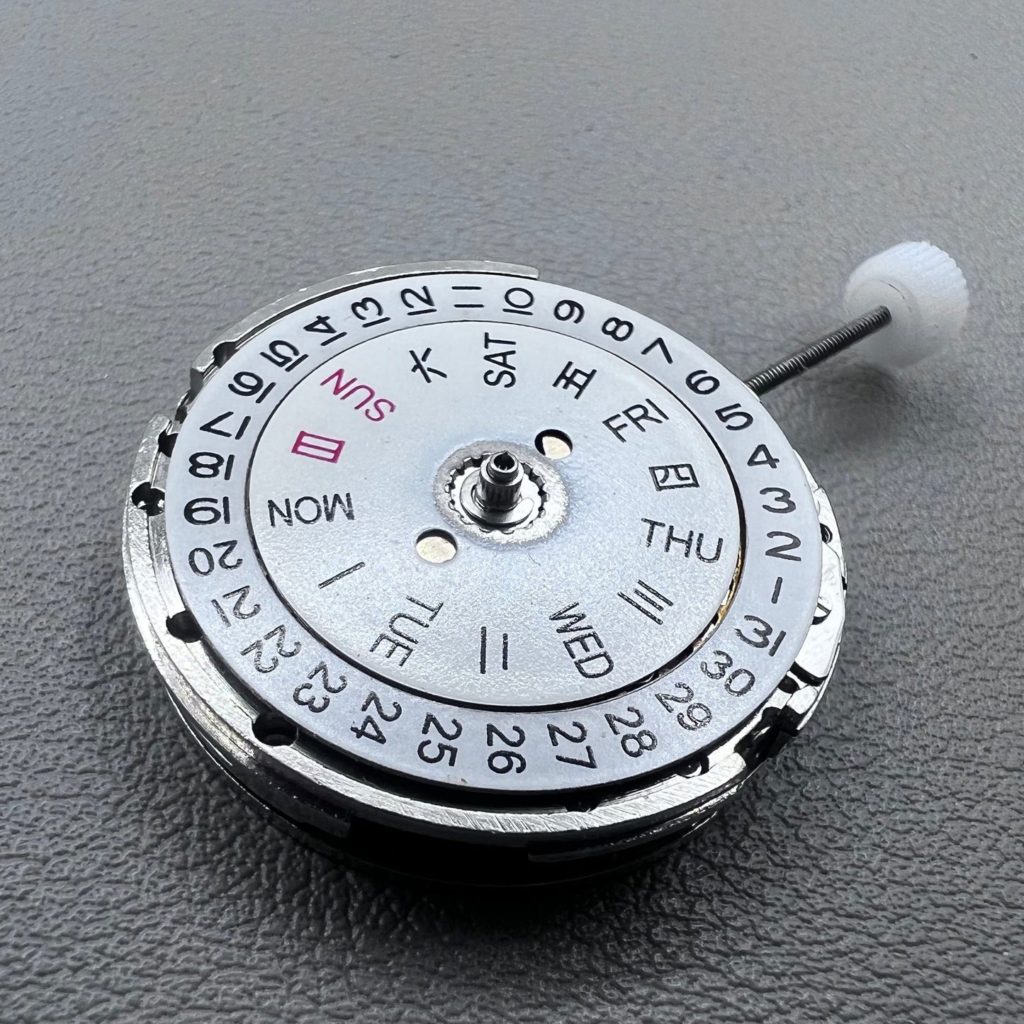 Silver 8205 2813 Automatic Mechanical Movement 2813 English Chinese Date Day