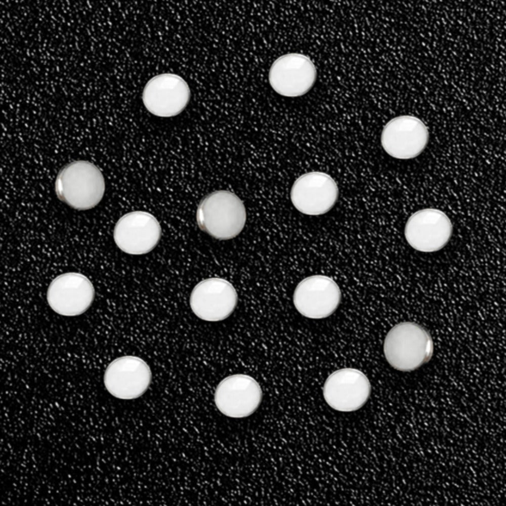 Green luminous pip bezel beads set, compatible with RLX Submariner watches for precise customization.