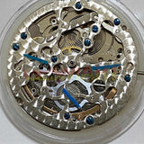 China Made Hangzhou 2189 Silver Hollow Automatic Mechanical Movement