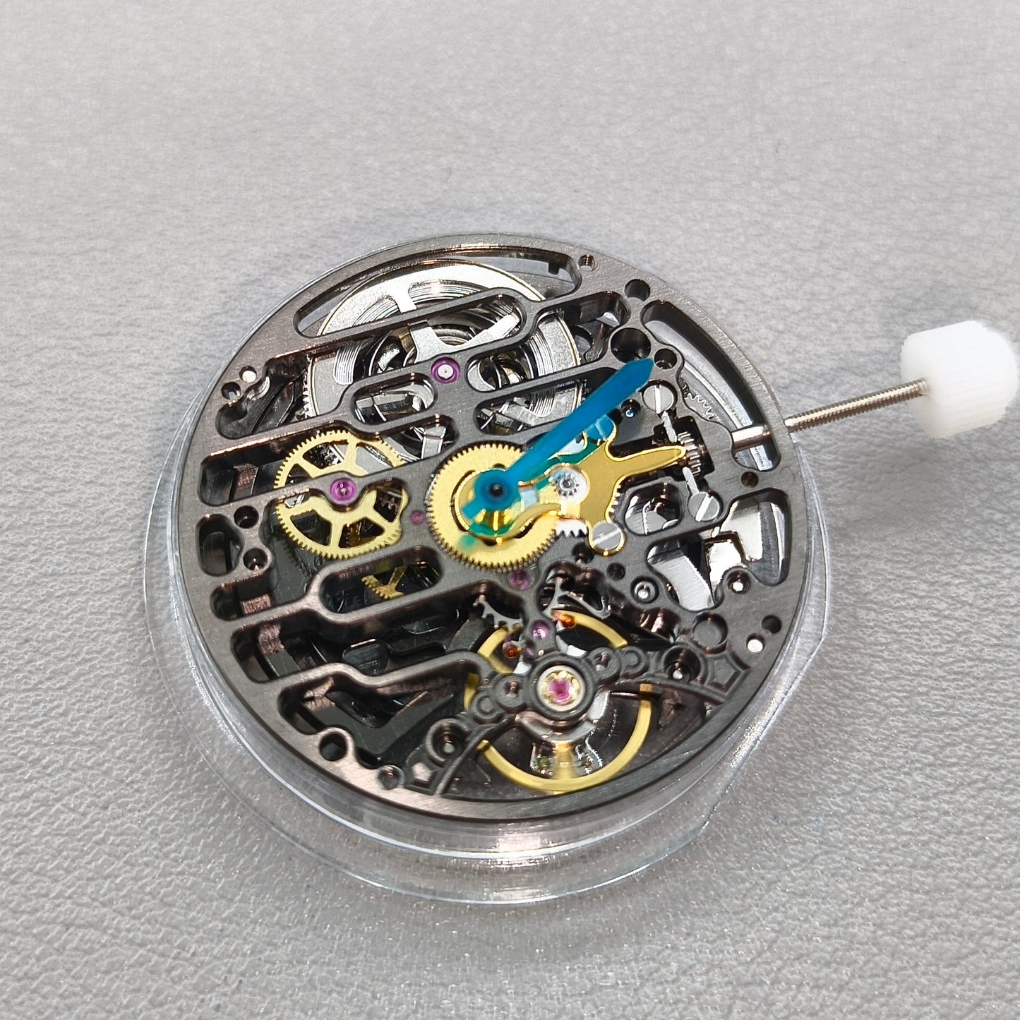 HZ7500A Black Hollow Round Automatic Mechanical Movement