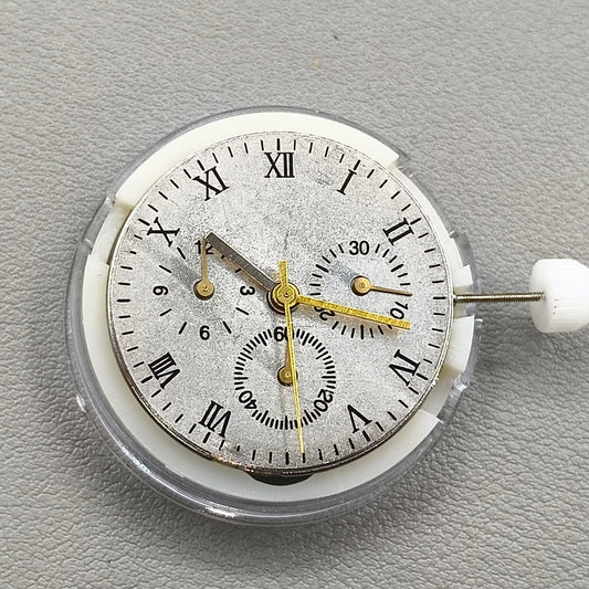 China Made 7753 White Disk Machanical Movement Clone for Daytona