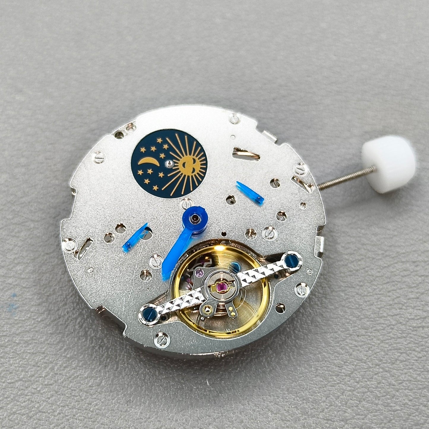 LB06 Movement Watch Automatic Mechanical Movement 3 Eyes Date@3, Day@9