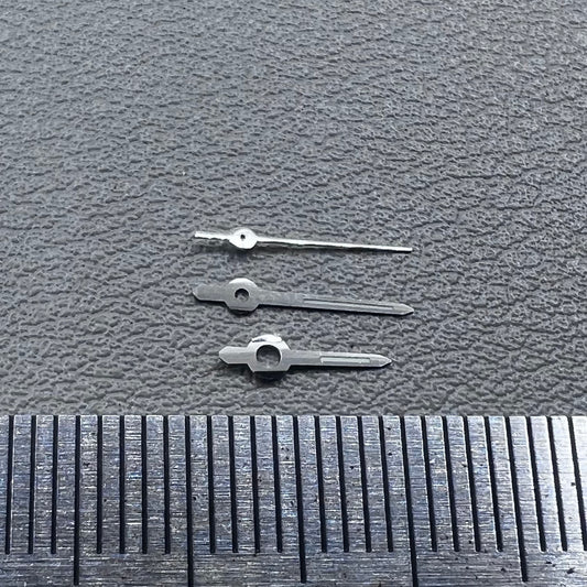 8.6x8.5x6mm Green Luminous Silver Trim Watch Hands for ETA2671 Movement