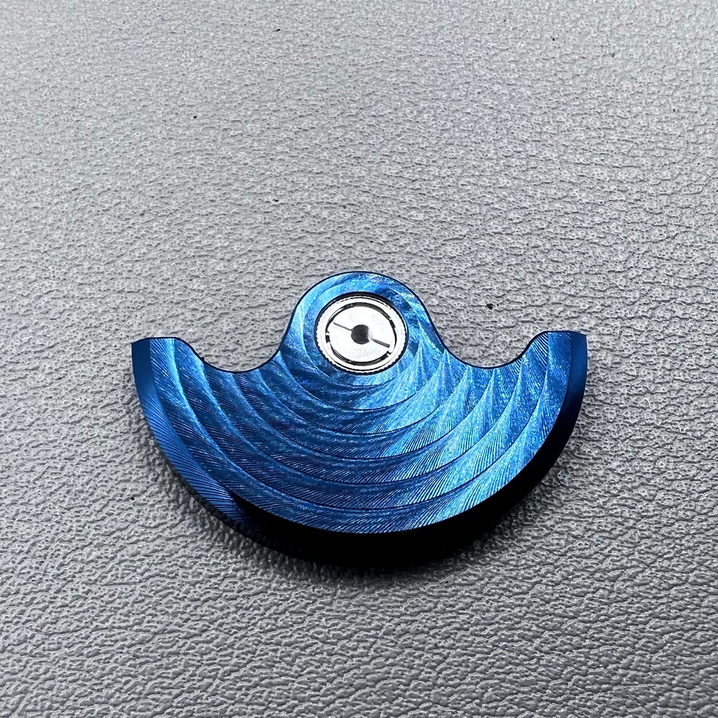 Dark blue Water Ripple rotor weight for NH34/NH35/NH36/NH38 watch movements