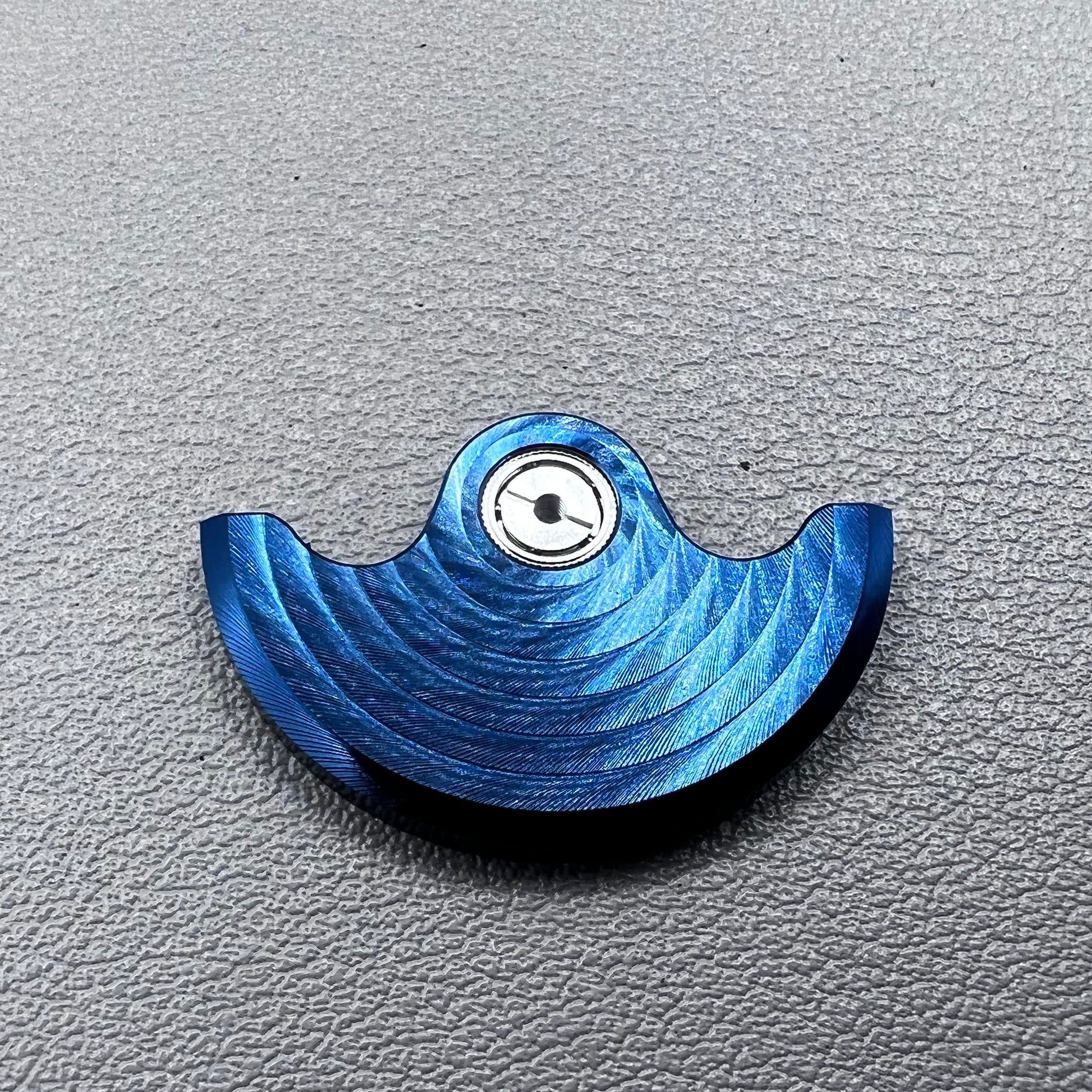 Dark blue Water Ripple rotor weight for NH34/NH35/NH36/NH38 watch movements