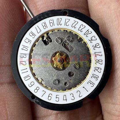 Ronda 585 Quarzuhrwerk Schweizer Teil Normale Höhe Datum bei 6