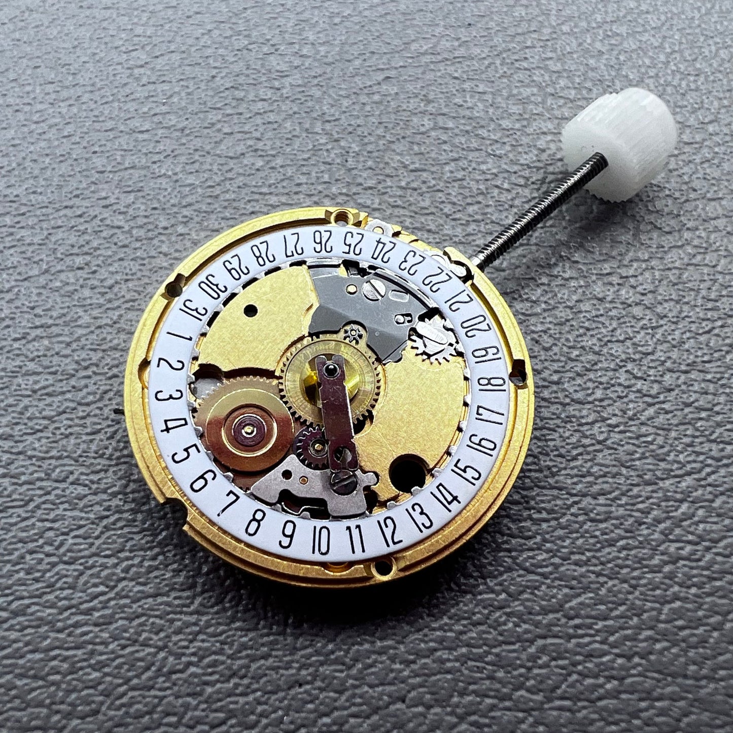 Swiss ETA 956.112 Watch Quartz Movement 2 Hands Date@6