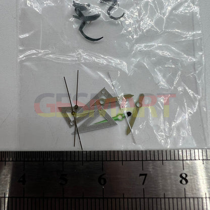 Triangular ruler style irregular watch hands for Miyota 2035, precision design.
