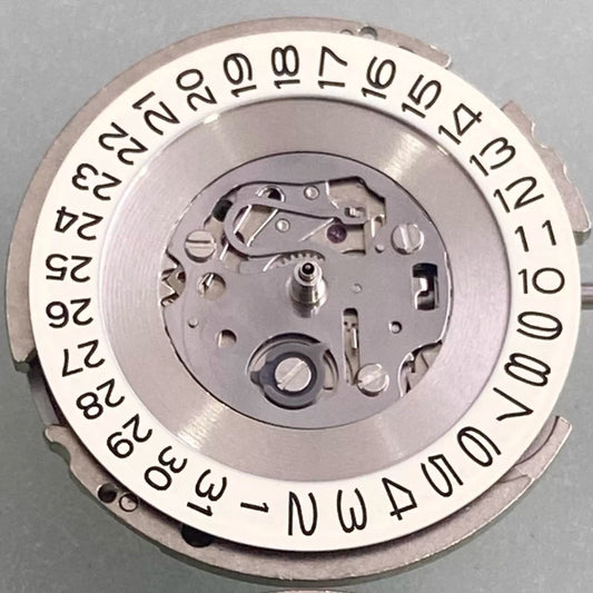 NH15 automatic watch movement by New Japan Made, showcasing precise single calendar function.