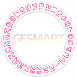 White Background Pink Character Disk Date Wheel for  NH35 NH36 Date@3