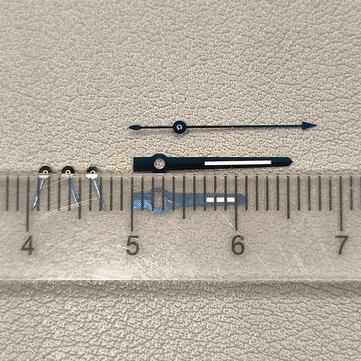 6 Pins Blue Trim Watch hands For Daytona Luminous Fit Cal. 4130/4131 Watch Needles