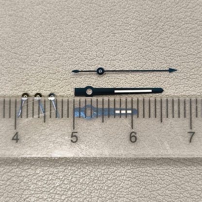 6 Pins Blue Trim Watch hands For Daytona Luminous Fit Cal. 4130/4131 Watch Needles