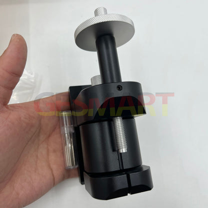 Adjustable watch strap link pin remover tool for precise bracelet chain adjustments, compatible with various brands.