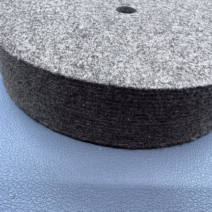 Swiss Bergeon 5380 Grey Felt Polishing Wheel