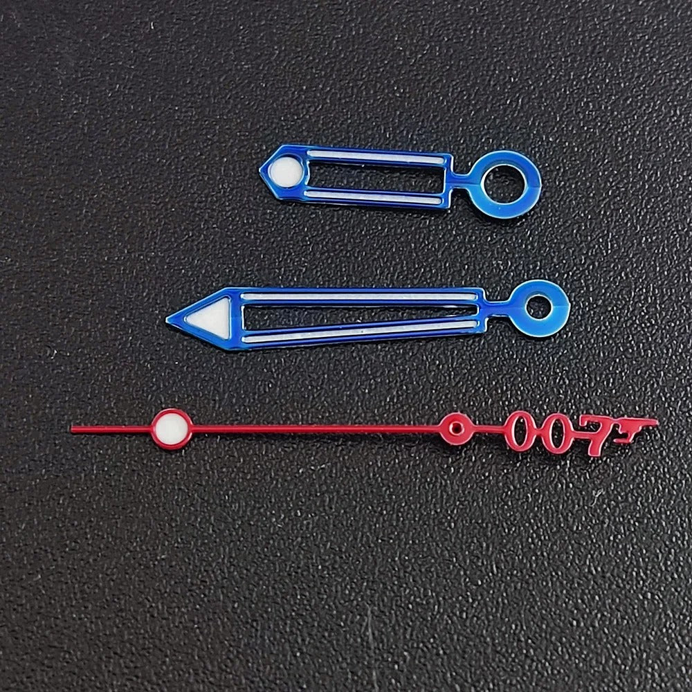 Luminous watch hands for NH35, NH36, ETA 2836, 2824 & Miyota 8205, 8215 movements