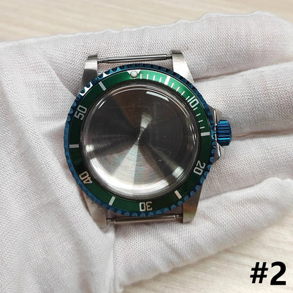 39.5mm Stainless Steel Watches Case with Bezel & Acrylic Glass for NH35 NH36