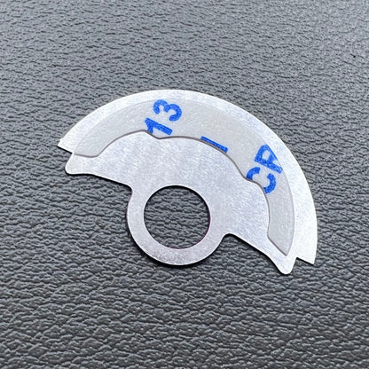 Red Wave Rotor Oscillating Weight Overlay for Movement NH35 NH36 7S26 4R35