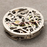 China Made Dandong Hollow Silver Automatic Mechanical Movement DL8298