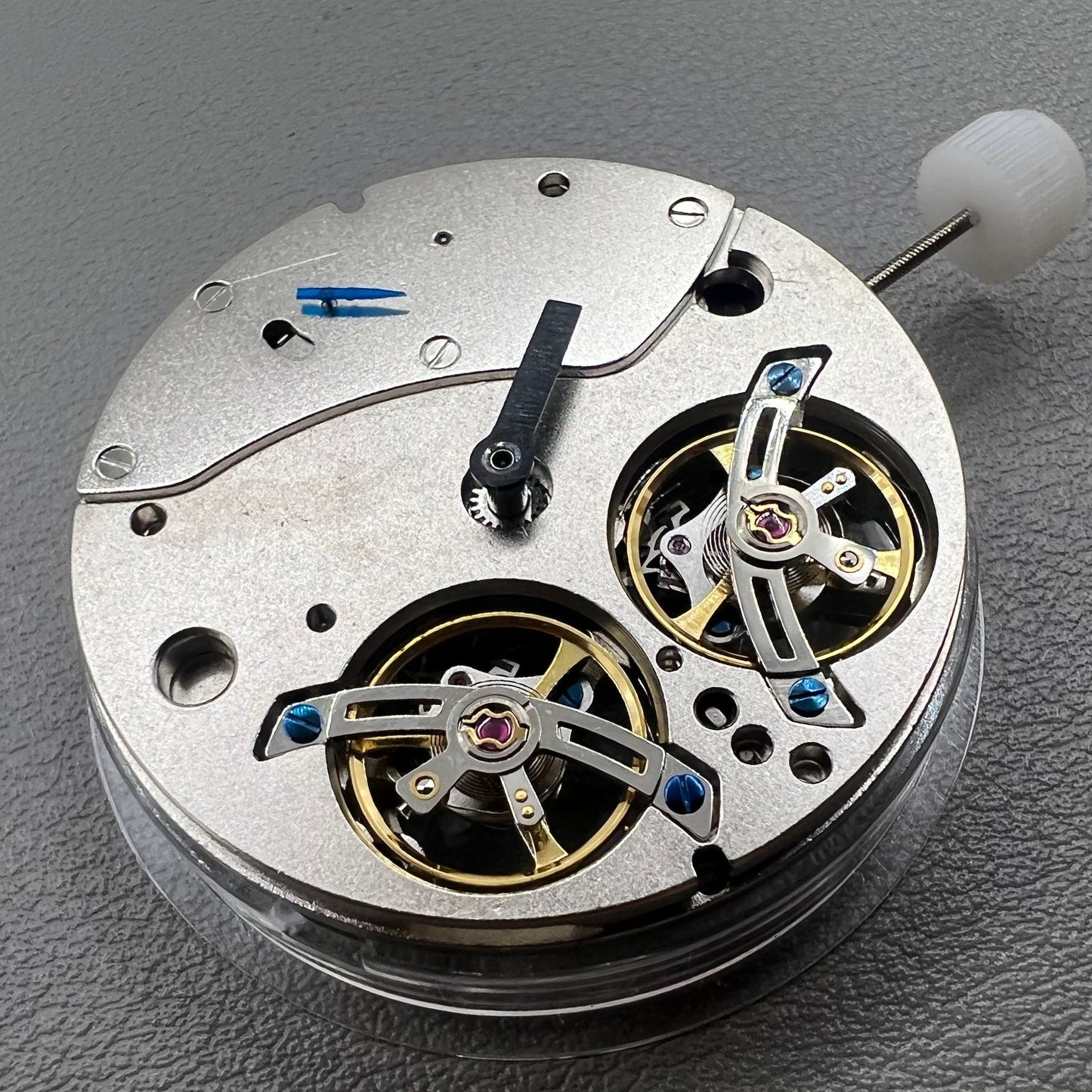 Automatisches mechanisches Multifunktionsuhrwerk Shanghai Silber