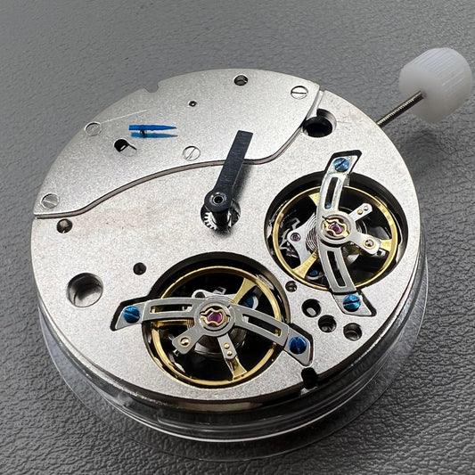 Automatisches mechanisches Multifunktionsuhrwerk Shanghai Silber