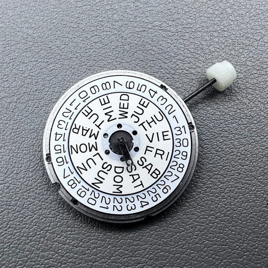 ETA 955.124 Watch Quartz Movement Day Date Swiss Watch Repair Part