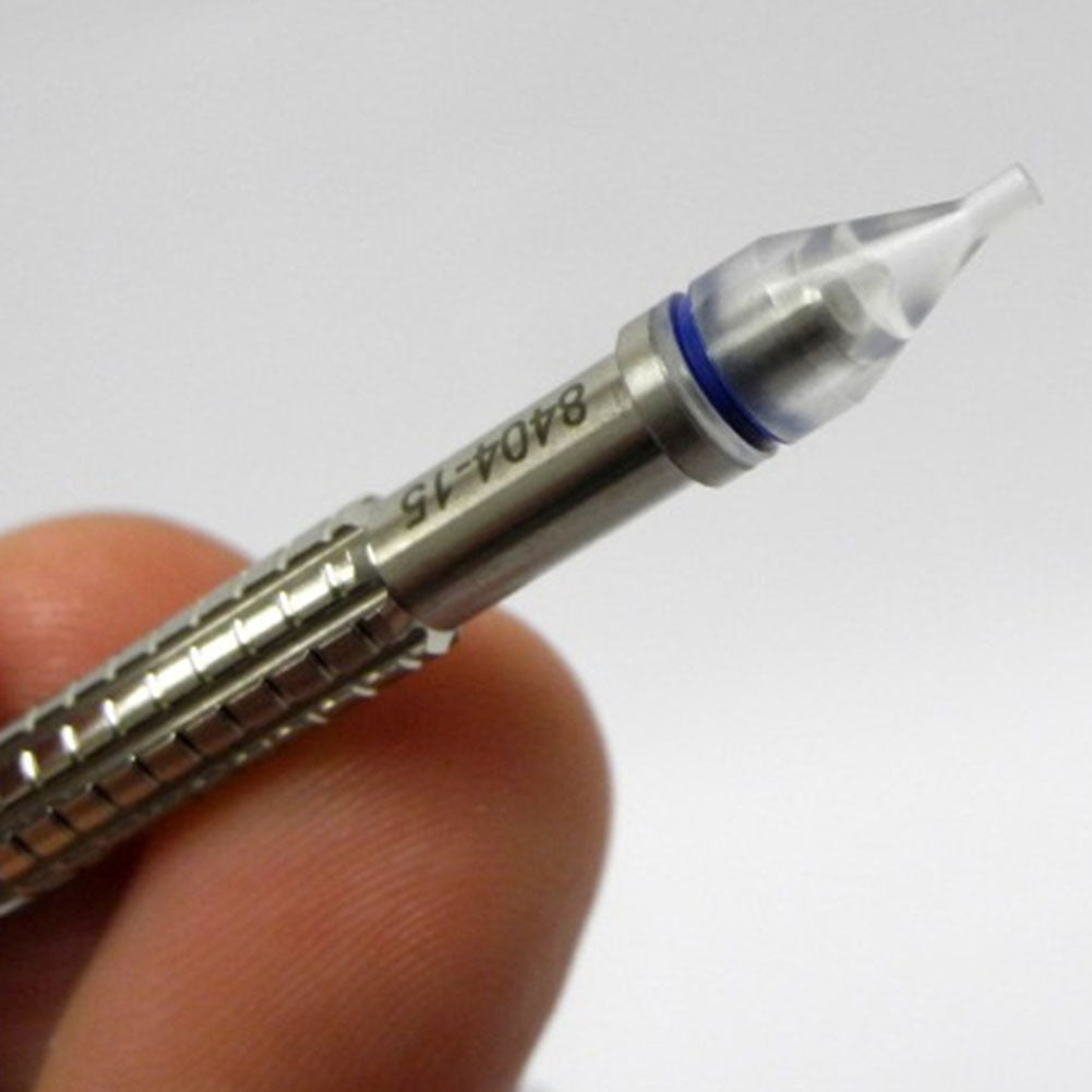 Bergeon 8404 watch hand fitting tools set of 4 on stand for precise watch repair tasks