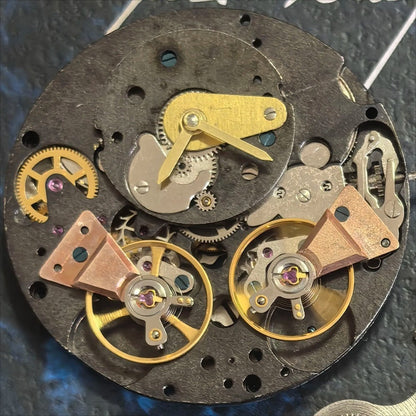 China Made Black Shanghai S-05A Automatisches mechanisches Uhrwerk mit schwarzem Rotor