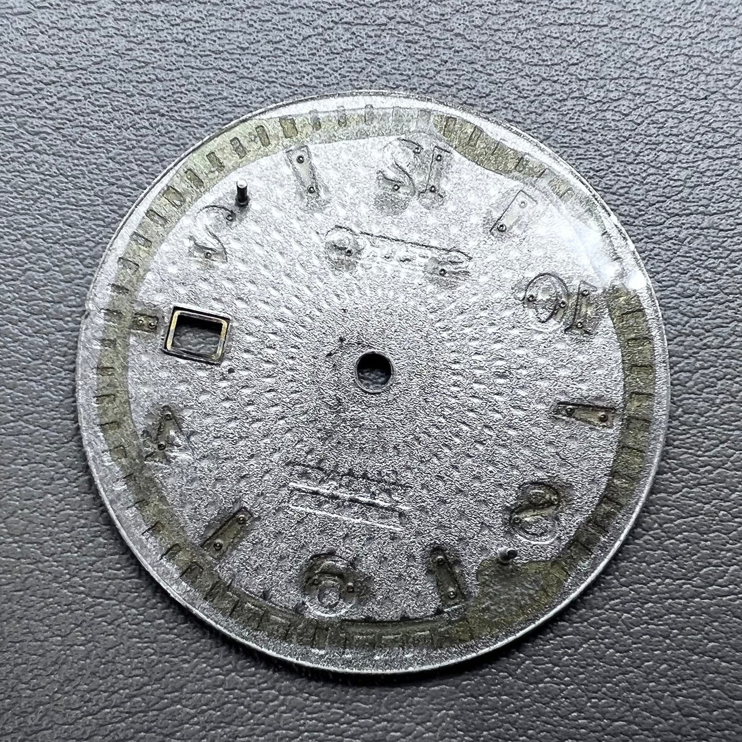 Gradual No Lume Green 35mm Golden Nail Datejust Watch Dial for NH35 NH36 Movement