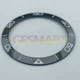 38.5mm Ceramic Blue Luminous Slope Watch Bezel Ring Fit for Conquest Watch