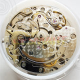 Asian 7750 7753 Mechanical Movement Small Second@6 White Single Calendar At 4.5